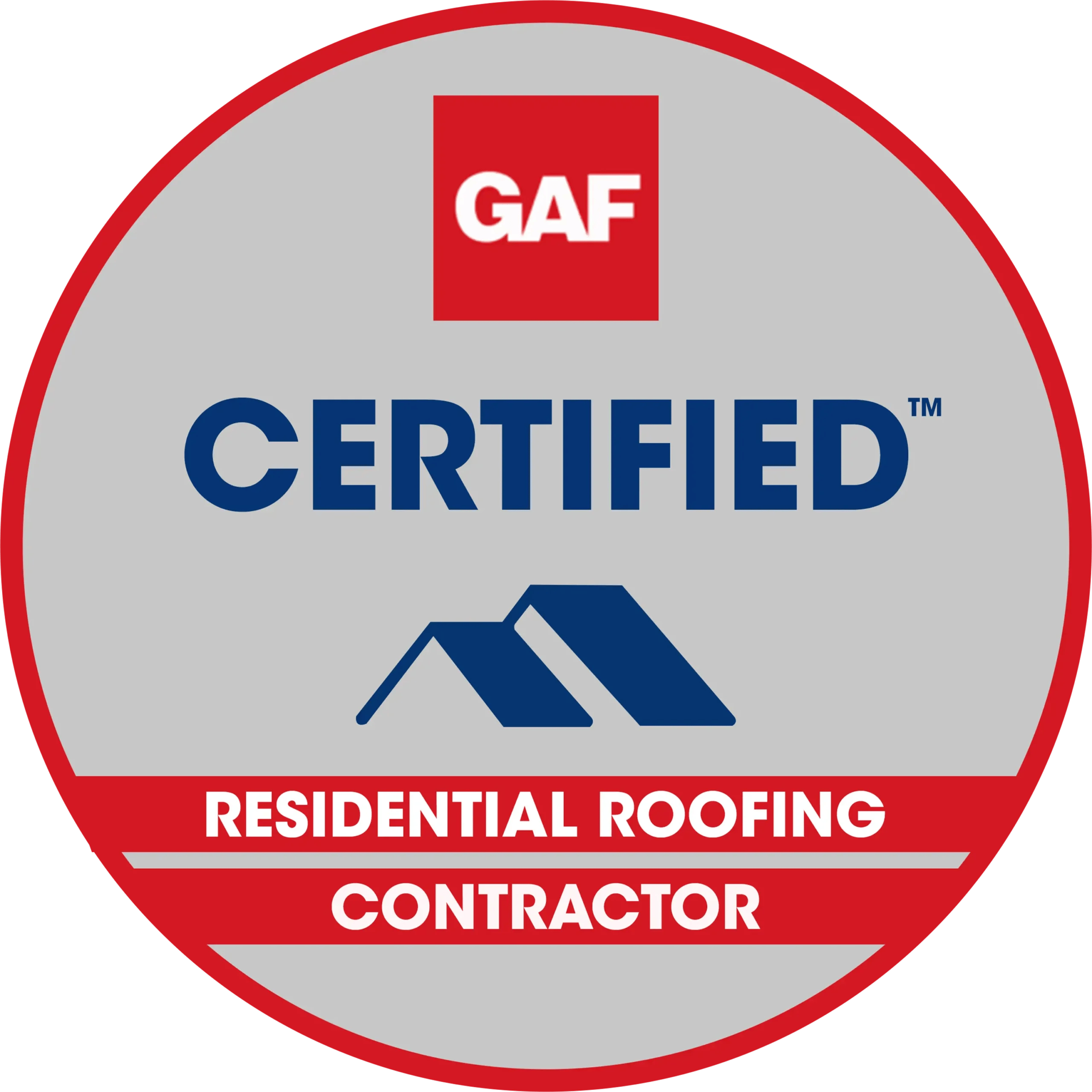 GAF certified residential roofing contractor