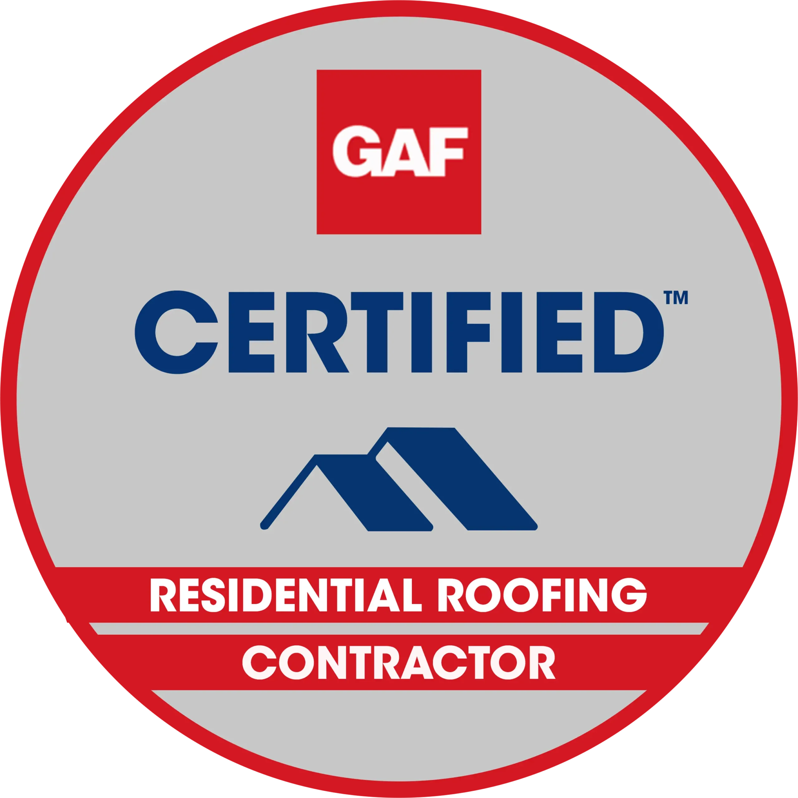 GAF certified residential roofing contractor